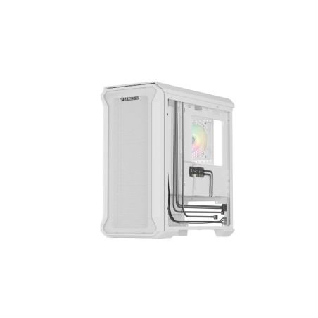 Počítačová skriňa Genesis IRID 503 ARGB LITE/Mini Tower/Transpar./Biela