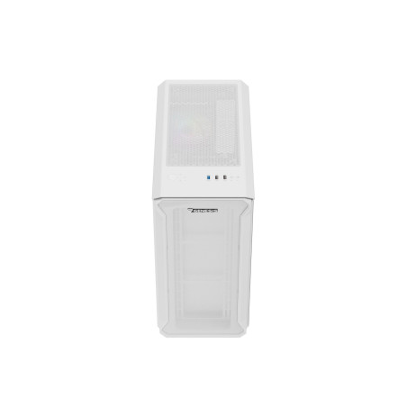 Počítačová skriňa Genesis IRID 503 ARGB LITE/Mini Tower/Transpar./Biela