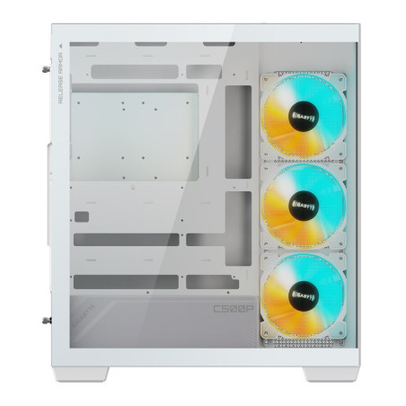 GIGABYTE C500 PANORAMIC STEALTH ICE/Midi Tower/Transpar./Biela