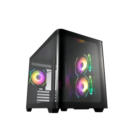 FSP S380-BA/Micro ATX/Transpar./Čierna