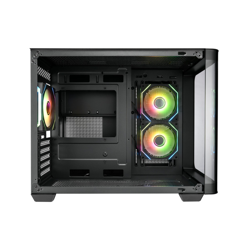FSP S380-BA/Micro ATX/Transpar./Čierna