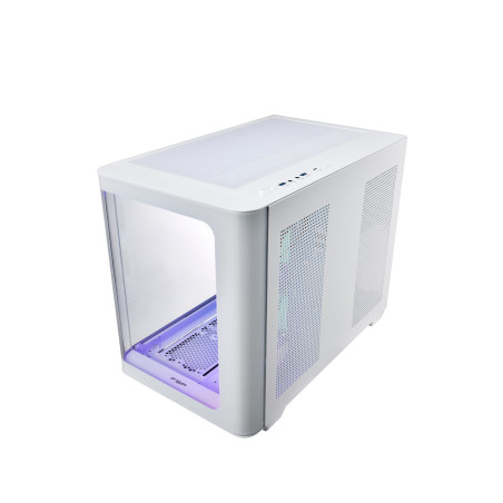 FSP S380-WA/Micro ATX/Transpar./Biela