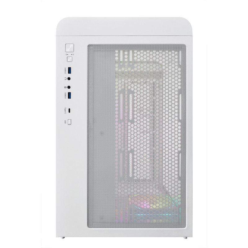 FSP S380-WA/Micro ATX/Transpar./Biela