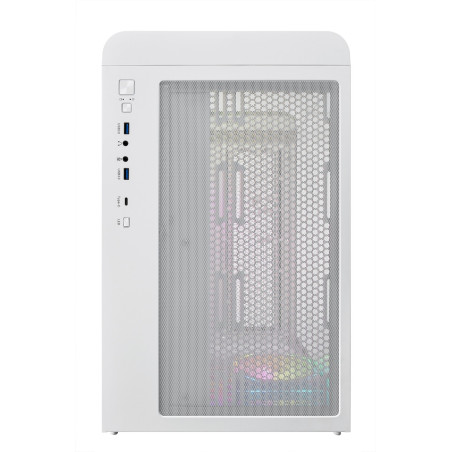 FSP S380-WA/Micro ATX/Transpar./Biela