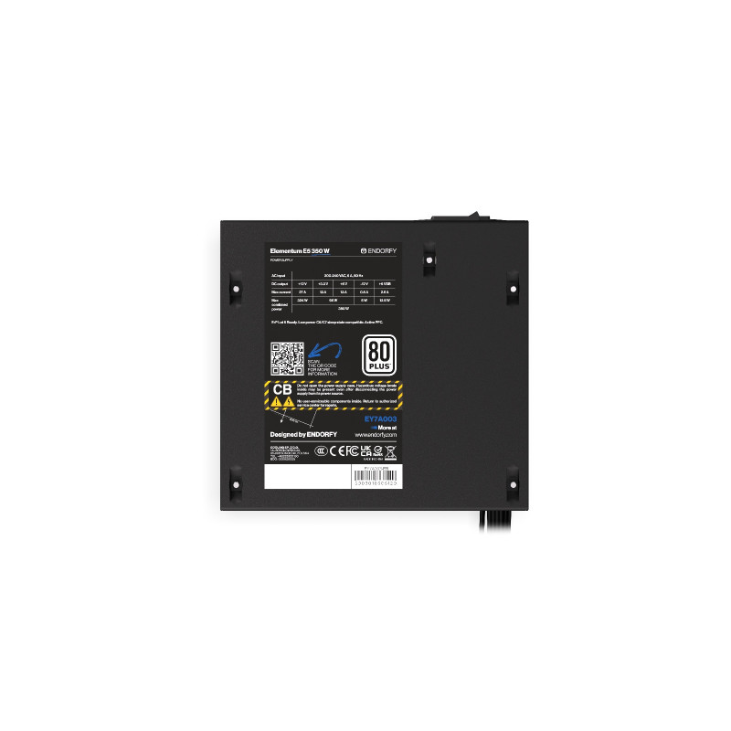 Endorfy Elementum E5 350W 80+ bulk