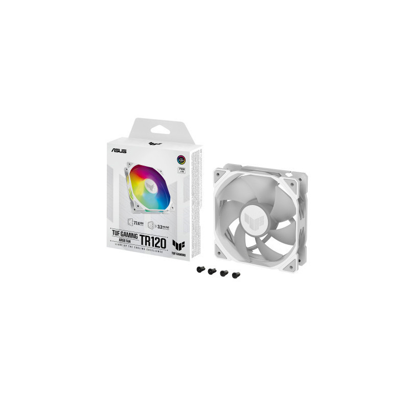 Asus TUF Gaming TR120-ventilátor 120mm ARGB white