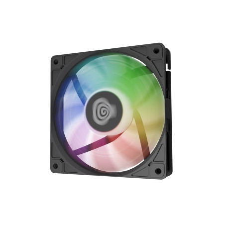 Ventiátor Genesis OXAL 120 ARGB, 3-Pack, čierny