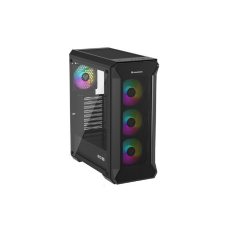 Počítačová skriňa Genesis IRID 505 ARGB V2/Midi Tower/Transpar./Čierna