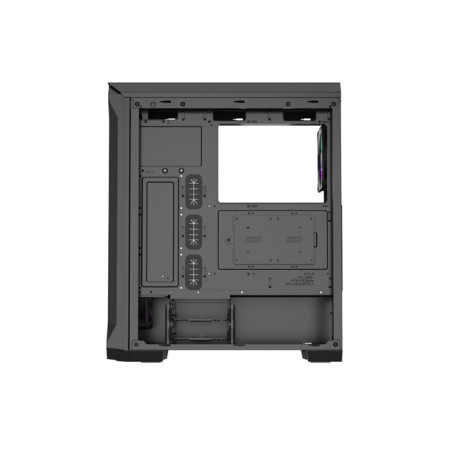 Počítačová skriňa Genesis IRID 505 ARGB V2/Midi Tower/Transpar./Čierna