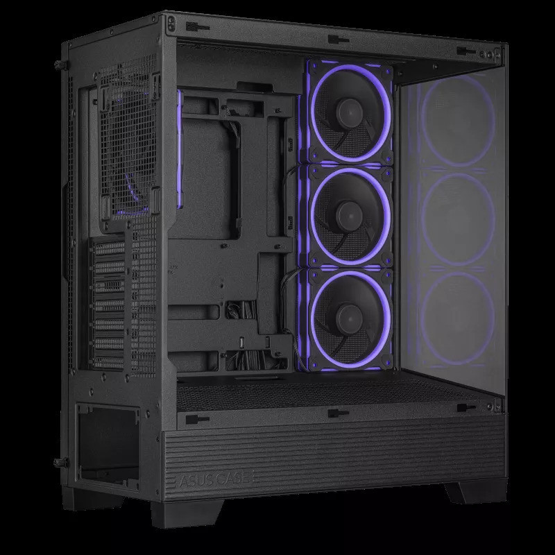 ASUS case A31 PLUS TG ARGB FANS čierna