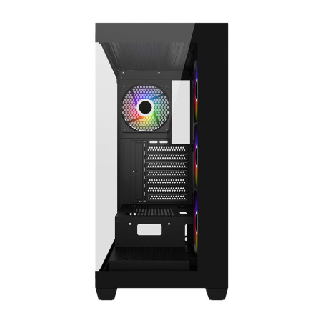FSP M340-BA/Midi Tower/Transpar./Čierna