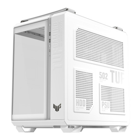ASUS case GT502 HORIZON WHITE, ARGB, TEMPERED GLASS