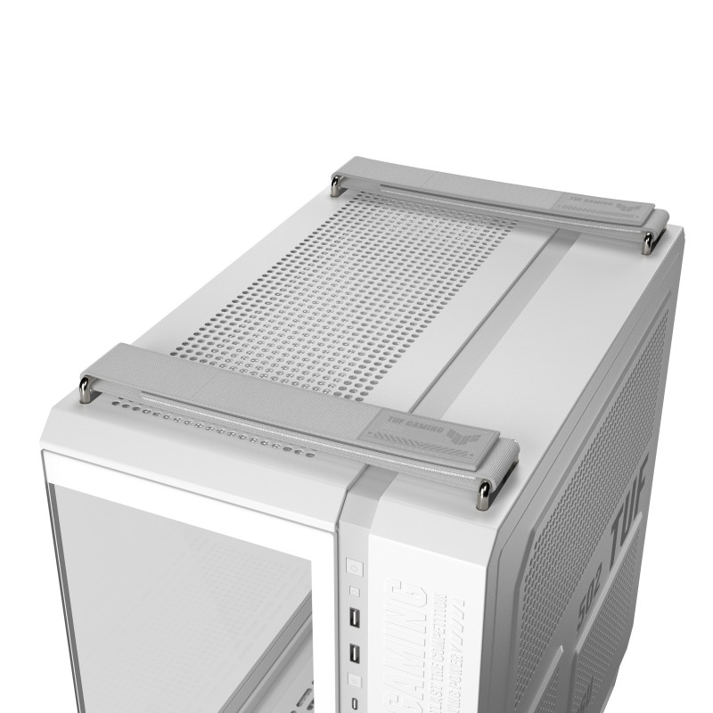 ASUS case GT502 HORIZON WHITE, ARGB, TEMPERED GLASS