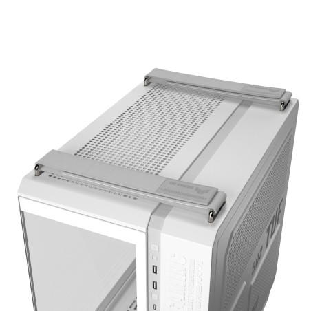 ASUS case GT502 HORIZON WHITE, ARGB, TEMPERED GLASS