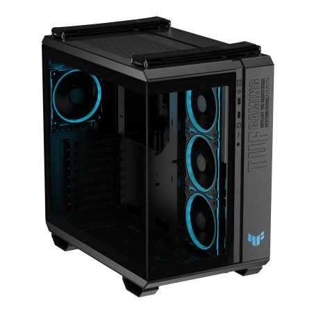 ASUS case GT502 HORIZON BLACK, ARGB, TEMPERED GLASS