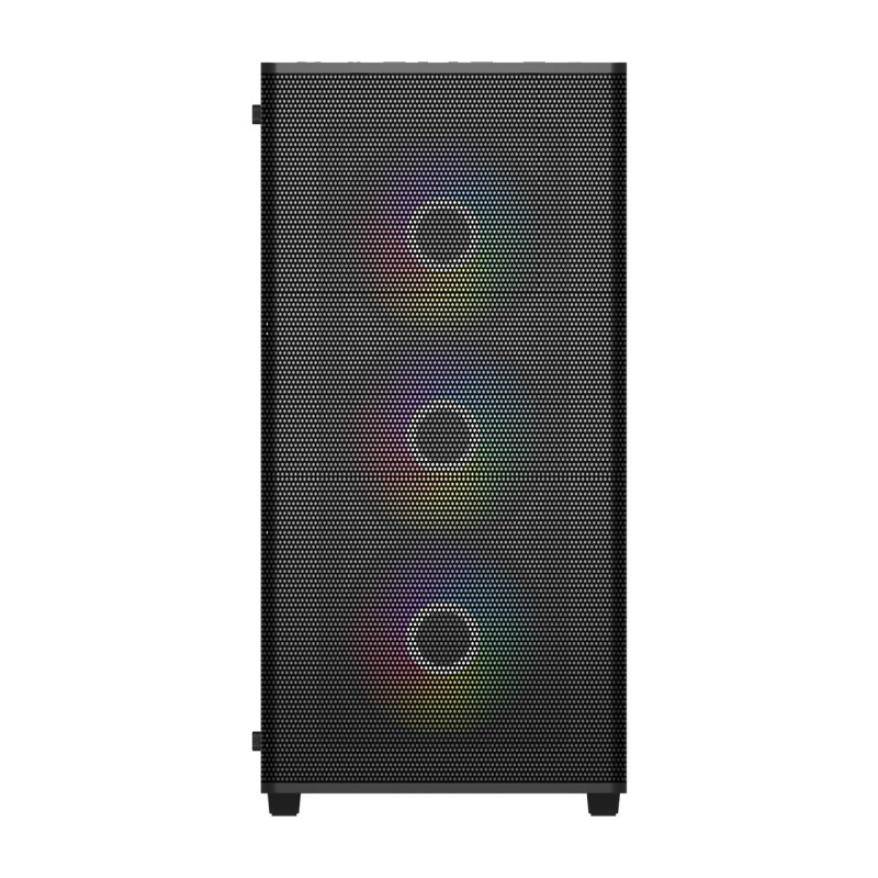 FSP M220/Midi Tower/Transpar./Čierna