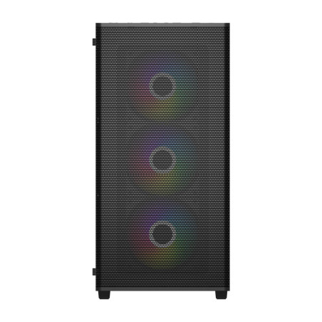 FSP M220/Midi Tower/Transpar./Čierna