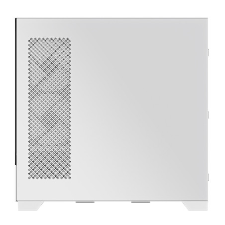 GIGABYTE C201 PANORAMIC ICE/Midi Tower/Transpar./Biela