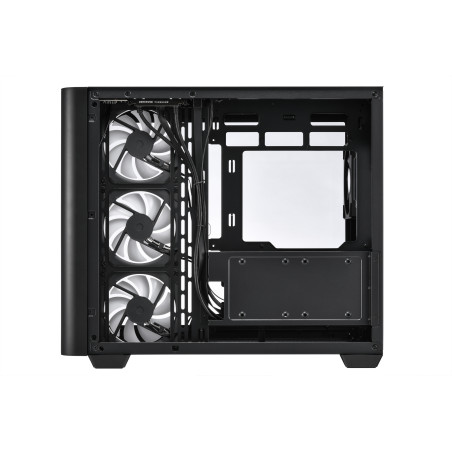 FSP M580-BP/Midi Tower/Transpar./Čierna