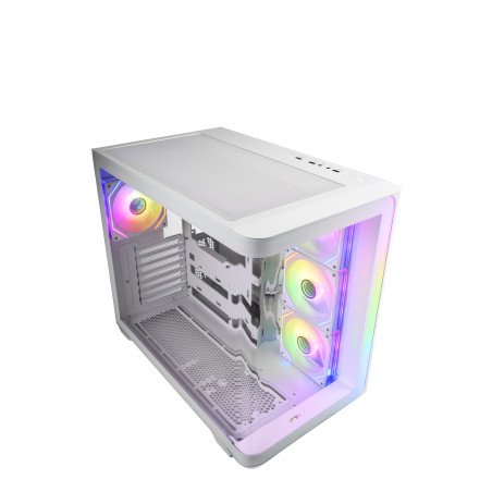 FSP M580-WP/Midi Tower/Transpar./Biela