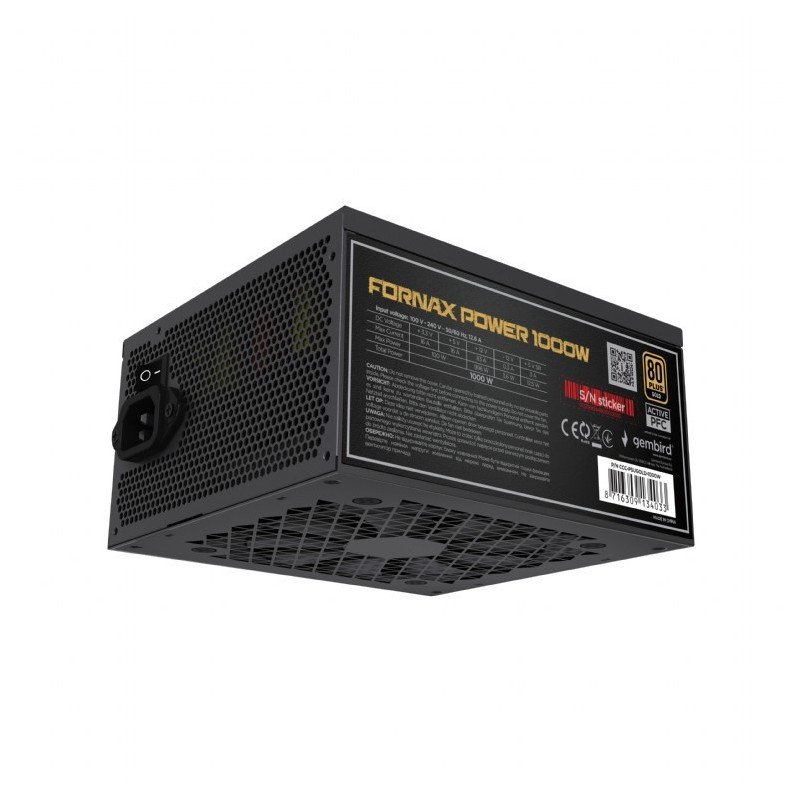 GEMBIRD FX modular 1000W Gold ATX 3.1