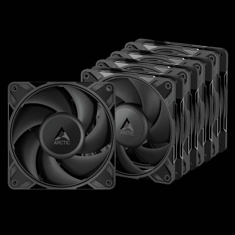 ARCTIC P12 Pro PST - 120mm PWM ventilátor s rozdeľovačom káblov (balenie po 5 kusoch)