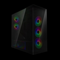 ARCTIC Xtender (Black) čierna window with GPU