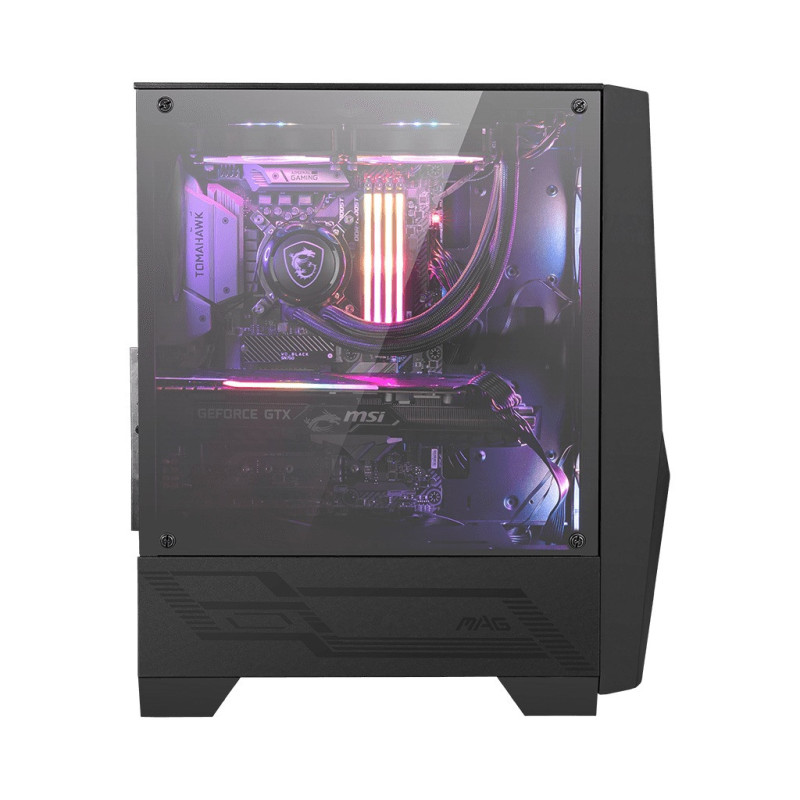 MSI MAG FORGE 100R/Midi Tower/Transpar./Čierna