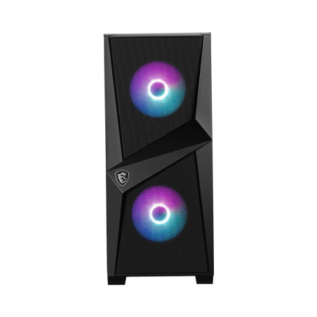 MSI MAG FORGE 100R/Midi Tower/Transpar./Čierna