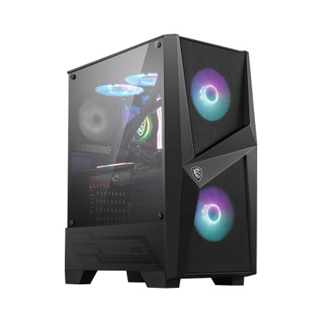 MSI MAG FORGE 100R/Midi Tower/Transpar./Čierna