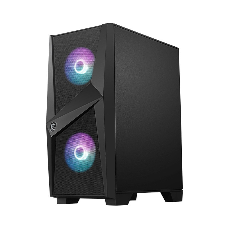 MSI MAG FORGE 100R/Midi Tower/Transpar./Čierna