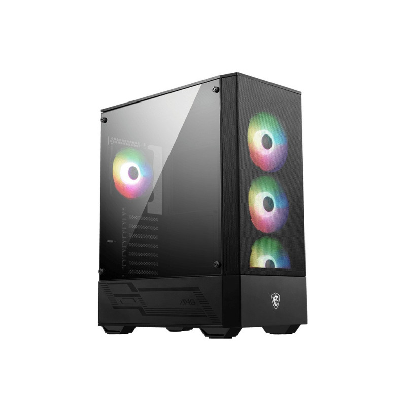 MSI MAG FORGE 112R/Midi Tower/Transpar./Čierna