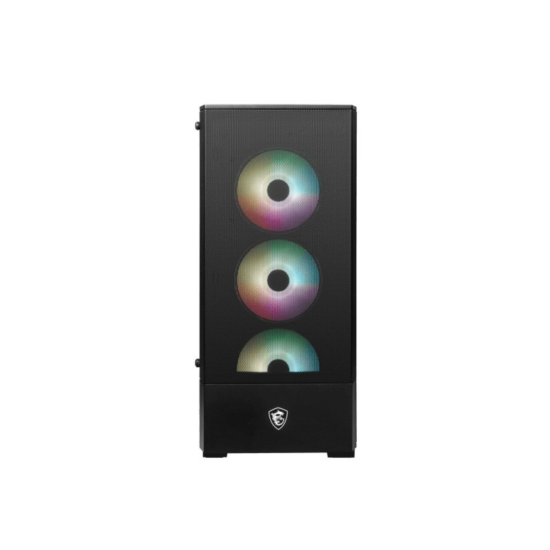 MSI MAG FORGE 112R/Midi Tower/Transpar./Čierna