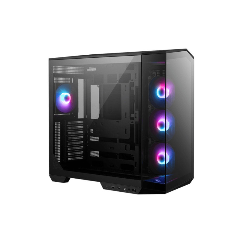 MSI MAG PANO 100R PZ/Midi Tower/Transpar./Čierna