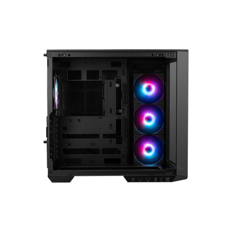 MSI MAG PANO 100R PZ/Midi Tower/Transpar./Čierna