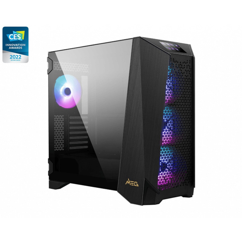 MSI MEG PROSPECT 700R/Midi Tower/Transpar./Čierna