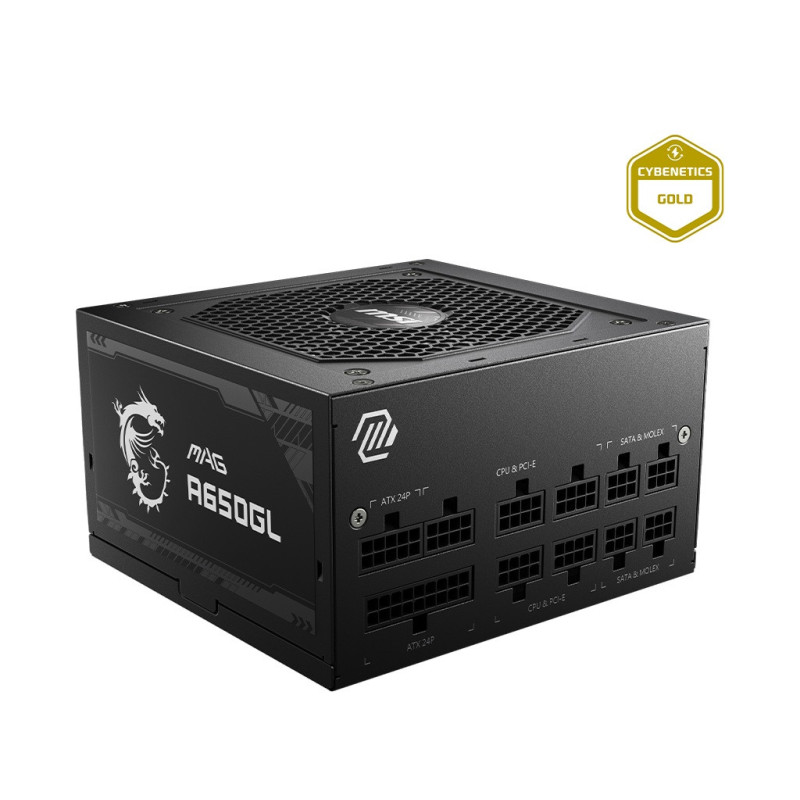 MSI zdroj MAG A650GL 650W 80PLUS GOLD m