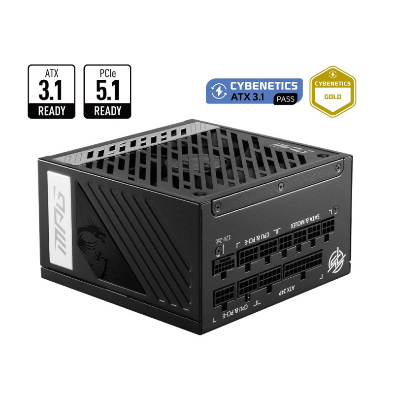 MSI zdroj MPG A1000G PCIE5 1000W 80PLUS GOLD m