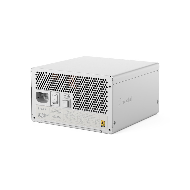 Fractal Ion 3/1000W/ATX 3.1/80PLUS Gold/Modular/Retail