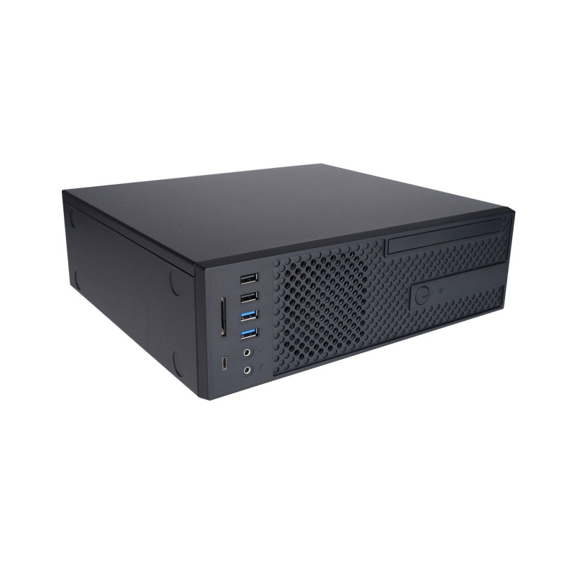 SFF In-Win CJ708 black, 8L, USB-C, 265W 80+ Bronze