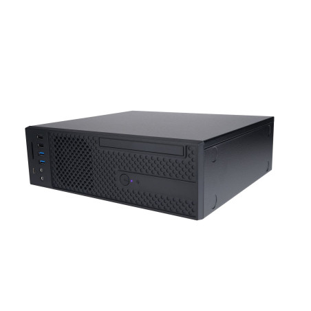 SFF In-Win CJ708 black, 8L, USB-C, 265W 80+ Bronze