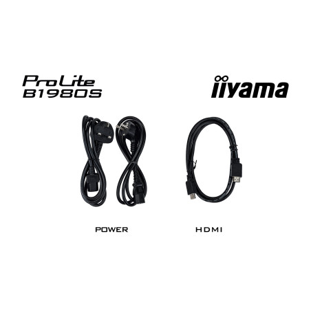 iiyama ProLite/B1980S-B1/19"/TN/1280x1024/75Hz/3ms/Black/3R