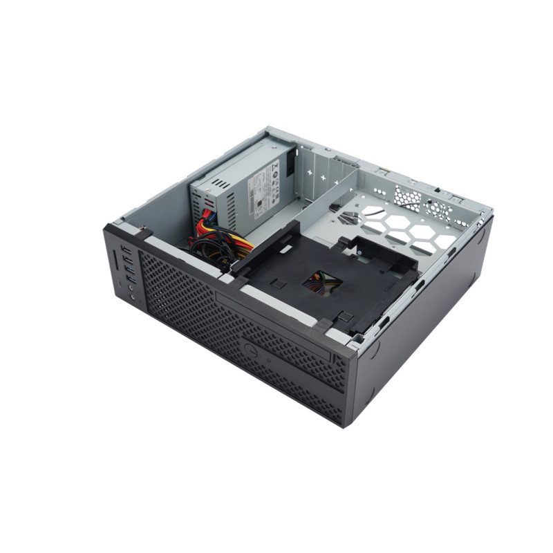 SFF In-Win CJ708 black, 8L, USB-C, 265W 80+ Bronze