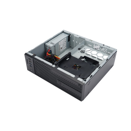 SFF In-Win CJ708 black, 8L, USB-C, 265W 80+ Bronze