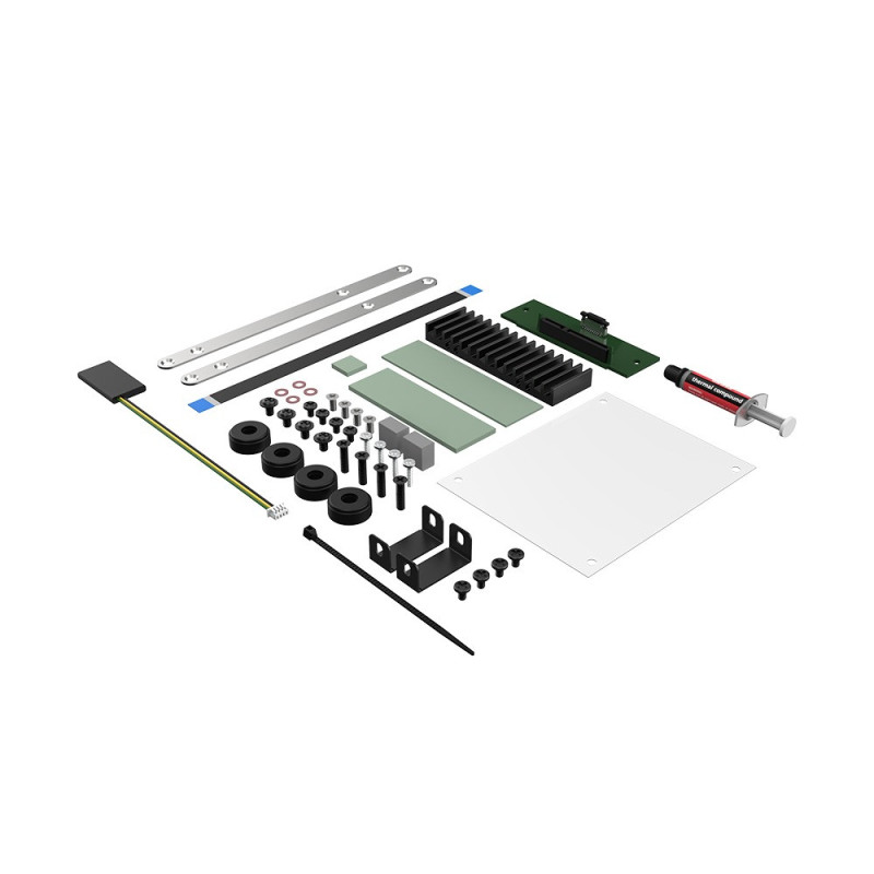 AKASA Maxwell RC Pro/UCFF 4" x 4"/Čierna