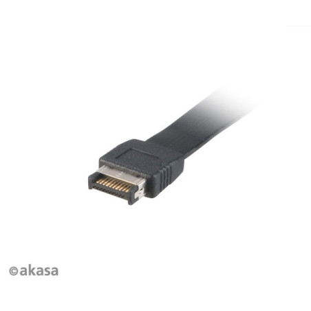 AKASA - USB 3.1 gen 2 Typ C PCI záslepka low profile