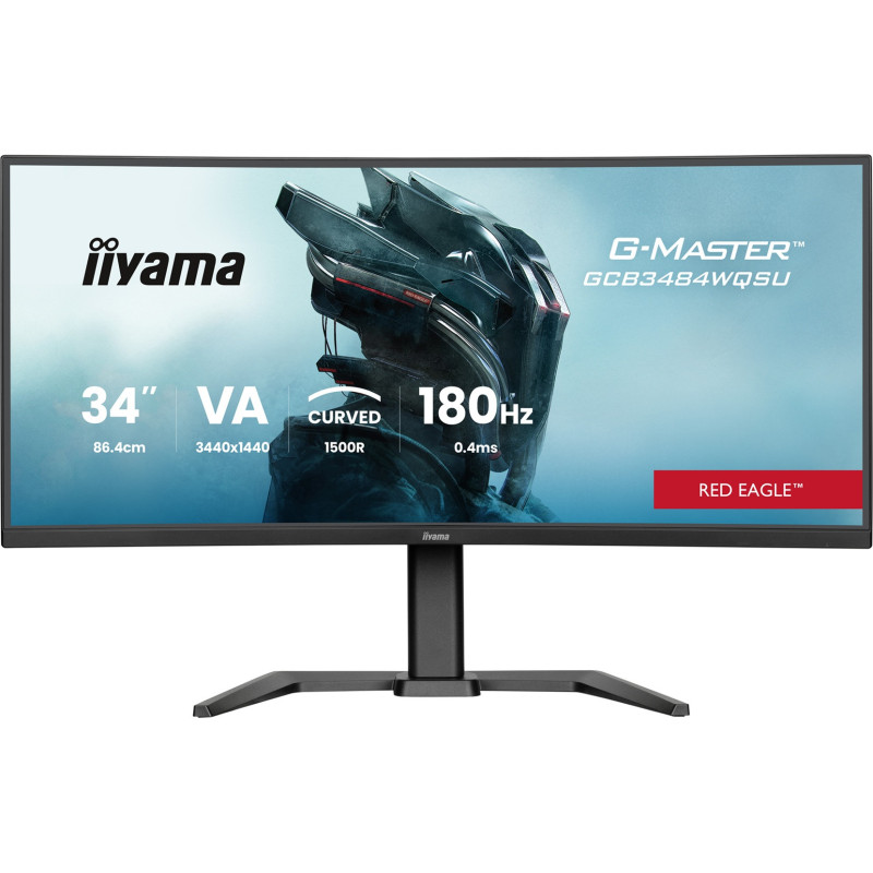iiyama G-Master/GCB3484WQSU-B1/34"/VA/wQHD/180Hz/0,4ms/Čierna/3R