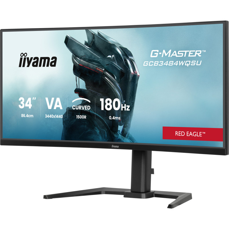 iiyama G-Master/GCB3484WQSU-B1/34"/VA/wQHD/180Hz/0,4ms/Čierna/3R