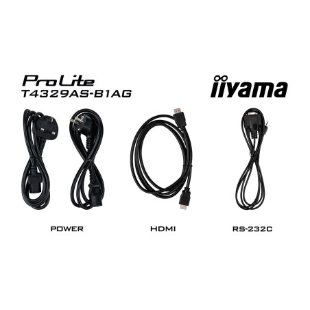 43" iiyama T4329AS-B1AG: IPS, 4K UHD, Android, 24/7