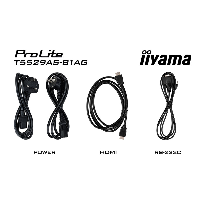 55" iiyama T5529AS-B1AG: IPS, 4K UHD, Android, 24/7
